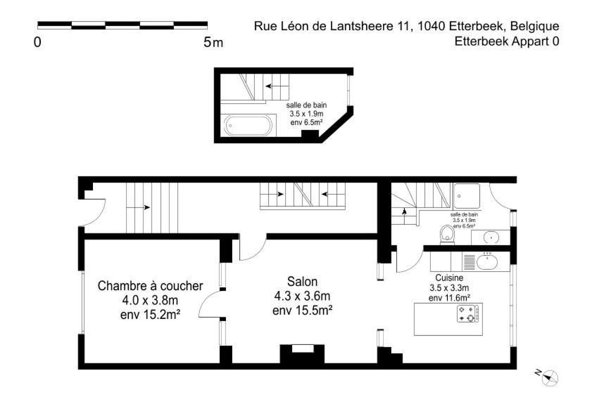 Apartment In Brussels, Lantsheere By Homenhancement Sa Luaran gambar